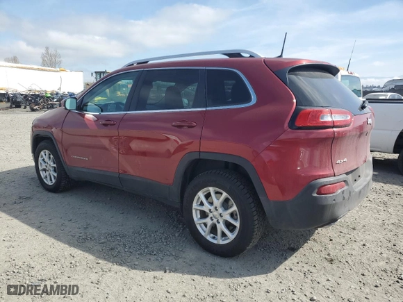 2017 Jeep Cherokee Latitude with VIN 1C4PJMCS1HW565804, listed as a Copart auction lot 50393025 with 17,533 mi miles and Salvage Title. Bid and sale history available at carsss.com. Image 2.