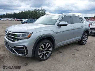 2021 Volkswagen Atlas Cross Sport 3.6L V6 SEL with VIN 1V2SE2CA4MC229844, listed as a IAAI auction lot 41916623 with 34,618 mi miles. Bid and sale history available at carsss.com. Image 19.