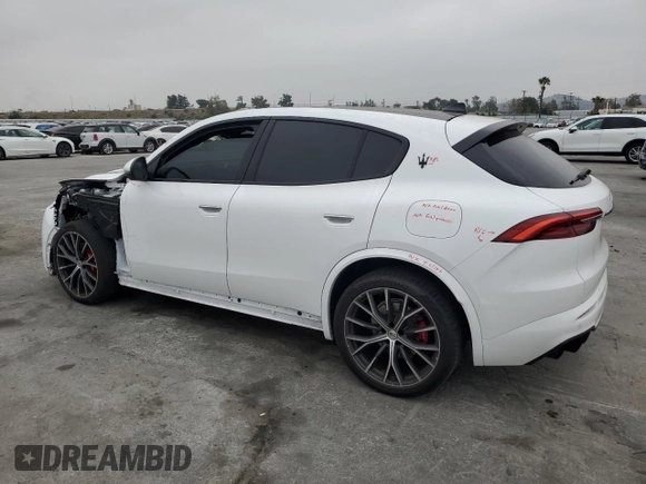 2023 Maserati Grecale Modena z VIN ZN682AVM0P7432182, wystawiony jako Copart lot #52376645 z przebiegiem 9 408 mil mil oraz Szkoda całkowita • Salvage title. Historia ofert i sprzedaży dostępna na DreamBid. Obrazek 2.