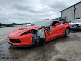 2016 Chevrolet Corvette Z06 2LZ with VIN 1G1YS2D65G5605130, listed as a Copart auction lot 71364814 with 30,140 mi miles and Salvage Title. Bid and sale history available at carsss.com. Image 1.