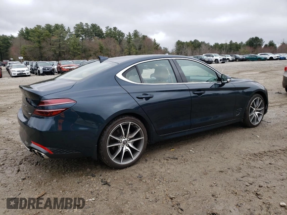 2022 Genesis G70 2.0T с VIN KMTG34TA3NU087864, выставлен на аукционе Copart как лот 51462885 с пробегом 20 213 миль миль и Списание • Salvage title. История ставок и продаж доступна на DreamBid. Изображение 3.