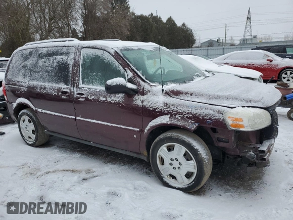 2009 Chevrolet Uplander with VIN 1GNDU331X9D120154, listed as a Copart auction lot 46806235 with 227,466 mi miles and Salvage Title. Bid and sale history available at DreamBid. Image 4.