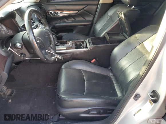 2017 Infiniti Q70 3.7 with VIN JN1BY1AP6HM740551, listed as a Copart auction lot 54435405 with 103,557 mi miles and Salvage Title. Bid and sale history available at DreamBid. Image 7.