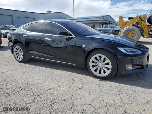 2018 Tesla Model S 75D with VIN 5YJSA1E21JF248704, listed as a Copart auction lot 45396385 with 103,248 mi miles and Salvage Title. Bid and sale history available at carsss.com. Image 4.