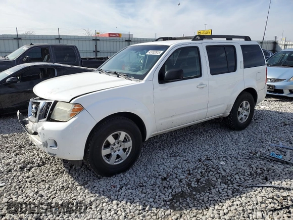 2008 Nissan Pathfinder SE with VIN 5N1AR18U58C616242, listed as a Copart auction lot 43702815 with 206,695 mi miles and Salvage Title. Bid and sale history available at carsss.com. Image 1.