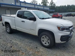 2022 Chevrolet Colorado 2WD Work Truck with VIN 1GCHSBEA0N1140626, listed as a Copart auction lot 59735485 with 90,701 mi miles and Salvage title. Bid and sale history available at DreamBid. Image 4.
