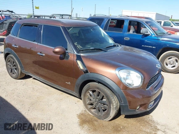 2013 MINI Countryman S ALL4 with VIN WMWZC5C58DWP30998, listed as a IAAI auction lot 42594984 with 153,792 mi miles and . Bid and sale history available at DreamBid. Image 1.