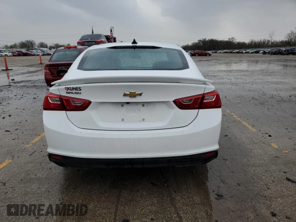 2022 Chevrolet Malibu LS with VIN 1G1ZB5ST2NF194601, listed as a Copart auction lot 51631345 with 43,440 mi miles and Salvage Title. Bid and sale history available at DreamBid. Image 6.