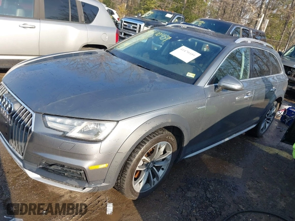 2017 Audi allroad A4 Premium with VIN WA17NAF40HA046394, listed as a IAAI auction lot 41470459 with 115,423 mi miles and . Bid and sale history available at DreamBid. Image 2.