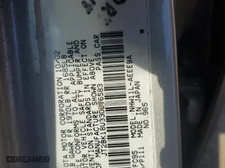 2003 Toyota Prius with VIN JT2BK18U330076583, listed as a Copart auction lot 73203784 with 92,036 mi miles and Salvage Title. Bid and sale history available at carsss.com. Image 13.