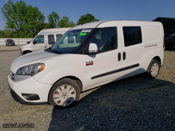 2018 Ram ProMaster City Cargo Van Tradesman SLT with VIN ZFBERFBB9J6J49795, listed as a Copart auction lot 53423125 with 195,333 mi miles and Clean Title. Bid and sale history available at carsss.com. Image 1.