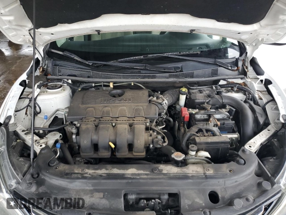 2017 Nissan Sentra SV with VIN 3N1AB7AP2HY238908, listed as a Copart auction lot 88949145 with 186,101 mi miles and Salvage title. Bid and sale history available at DreamBid. Image 11.