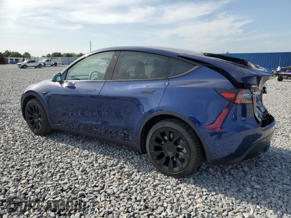 2022 Tesla Model Y Long Range z VIN 7SAYGDEE2NF433907, wystawiony jako Copart lot #54402215 z przebiegiem 44 765 mil mil oraz Szkody całkowita. Historia ofert i sprzedaży dostępna na DreamBid. Obrazek 2.