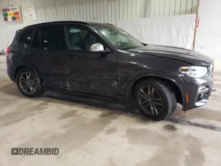 2019 BMW X3 M40i with VIN 5UXTS3C54K0Z03897, listed as a Copart auction lot 51805765 with 73,374 mi miles and Salvage Title. Bid and sale history available at DreamBid. Image 4.