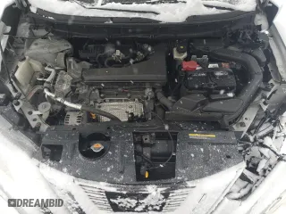 2017 Nissan Rogue SL with VIN 5N1AT2MVXHC811002, listed as a Copart auction lot 43378935 with 60,530 mi miles and Salvage Title. Bid and sale history available at carsss.com. Image 12.