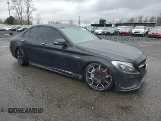 2018 Mercedes-Benz C 43 AMG с VIN 55SWF6EB1JU246594, выставлен на аукционе Copart как лот 49953015 с пробегом Не указан миль и Списание • Salvage title. История ставок и продаж доступна на DreamBid. Изображение 4.