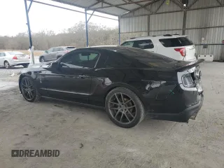 2010 Ford Mustang GT500 with VIN 1ZVBP8JS6A5114864, listed as a Copart auction lot 43198585 with 42,008 mi miles and Salvage title. Bid and sale history available at DreamBid. Image 2.