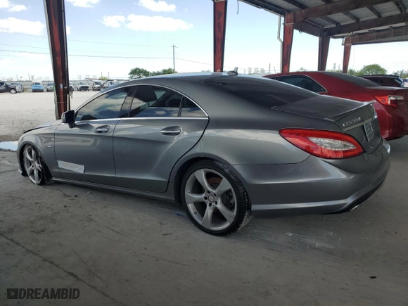 2012 Mercedes-Benz CLS-Class CLS 550 with VIN WDDLJ7DB6CA052025, listed as a Copart auction lot 52854155 with 0 mi miles and Non Repairable. Bid and sale history available at carsss.com. Image 2.