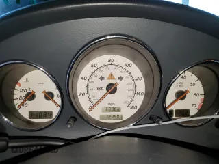 2003 Mercedes-Benz SLK 230 Kompressor z VIN WDBKK49F83F288867, wystawiony jako Copart lot #75726114 z przebiegiem 121 407 mil mil oraz Szkoda całkowita • Salvage title. Historia ofert i sprzedaży dostępna na DreamBid. Obrazek 9.