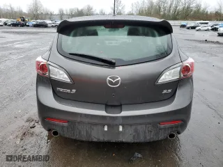2011 Mazda Mazda3 s Sport with VIN JM1BL1K67B1458302, listed as a Copart auction lot 47879285 with 123,343 mi miles and Salvage Title. Bid and sale history available at carsss.com. Image 6.