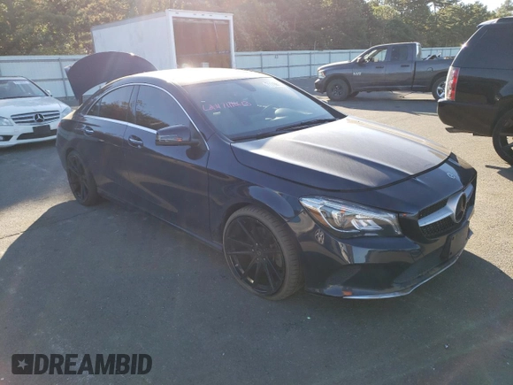 2018 Mercedes-Benz CLA 250 with VIN WDDSJ4GB3JN539145, listed as a Copart auction lot 71116613 with Not Provided miles and . Bid and sale history available at DreamBid. Image 4.