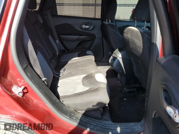 2017 Jeep Cherokee Sport with VIN 1C4PJLAB4HW535371, listed as a Copart auction lot 62265295 with 209,961 mi miles and Salvage title. Bid and sale history available at DreamBid. Image 11.