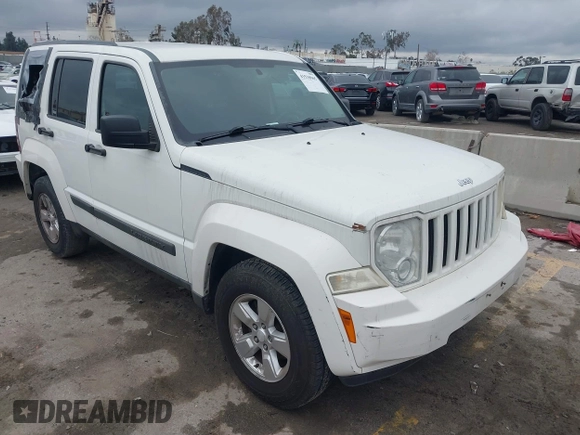 2010 Jeep Liberty Sport with VIN 1J4PP2GK1AW154965, listed as a IAAI auction lot 41510965 with 177,150 mi miles and . Bid and sale history available at DreamBid. Image 1.