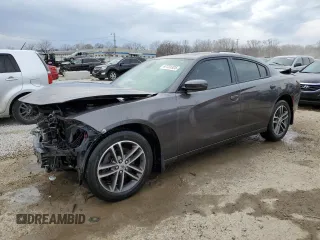 2019 Dodge Charger SXT with VIN 2C3CDXJG3KH760741, listed as a Copart auction lot 47731325 with 39,462 mi miles and Salvage Title. Bid and sale history available at DreamBid. Image 1.