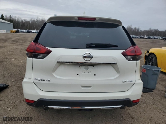 2019 Nissan Rogue S with VIN 5N1AT2MVXKC750869, listed as a Copart auction lot 51434415 with 0 mi miles and Salvage Title. Bid and sale history available at carsss.com. Image 6.