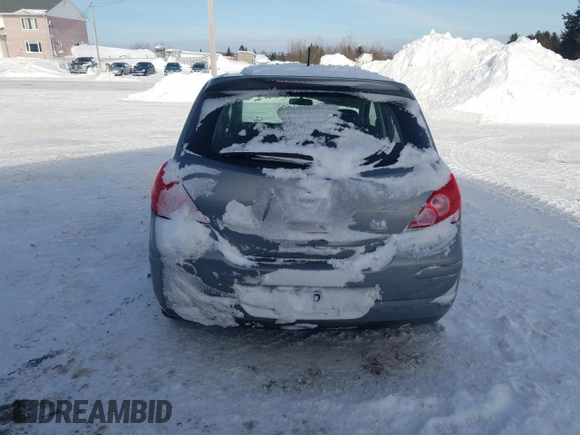 2007 Nissan Versa 1.8 S with VIN 3N1BC13E57L437120, listed as a Copart auction lot 44674835 with 103,000 mi miles and Salvage Title. Bid and sale history available at carsss.com. Image 6.