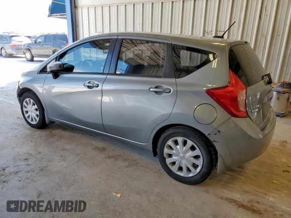 2015 Nissan Note SV with VIN 3N1CE2CP0FL397985, listed as a Copart auction lot 60489685 with 82,060 mi miles and Salvage title. Bid and sale history available at DreamBid. Image 2.