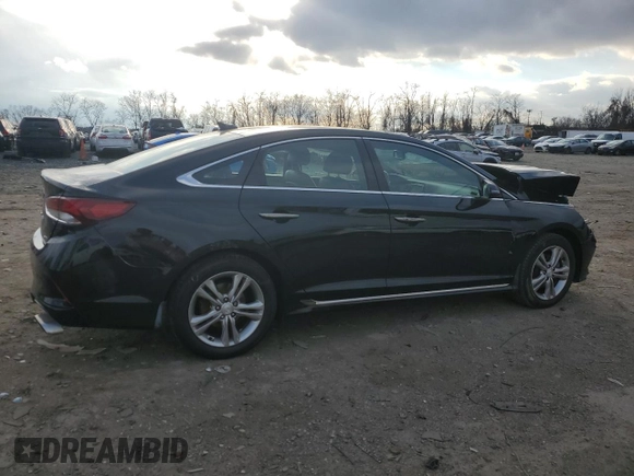 2018 Hyundai Sonata Sport Plus with VIN 5NPE34AF3JH706889, listed as a Copart auction lot 86992264 with 104,341 mi miles and Salvage Title. Bid and sale history available at DreamBid. Image 3.