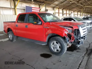 2011 Ford F-150 XL with VIN 1FTFW1EF2BKD60292, listed as a Copart auction lot 53454125 with 158,361 mi miles and Salvage title. Bid and sale history available at DreamBid. Image 4.