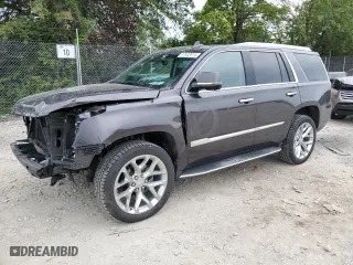 2018 Cadillac Escalade Luxury with VIN 1GYS4BKJ5JR377588, listed as a Copart auction lot 67403014 with 0 mi miles and Salvage Title. Bid and sale history available at carsss.com. Image 1.