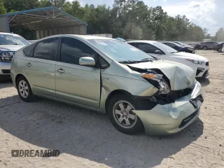 2008 Toyota Prius with VIN JTDKB20U983440844, listed as a Copart auction lot 54329255 with 123,492 mi miles and Salvage Title. Bid and sale history available at DreamBid. Image 4.