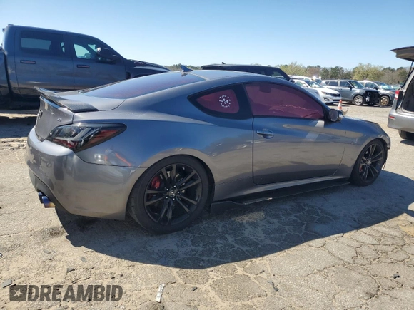 2011 Hyundai Genesis Coupe Grand Touring with VIN KMHHU6KH7BU043433, listed as a Copart auction lot 49282295 with 81,469 mi miles and Salvage title. Bid and sale history available at DreamBid. Image 3.