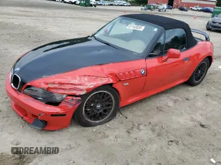 2000 BMW Z3 2.8 with VIN 4USCH3348YLF41620, listed as a Copart auction lot 61142035 with 43,362 mi miles and Clean title. Bid and sale history available at DreamBid. Image 1.