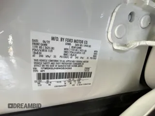 2022 Ford Explorer Timberline with VIN 1FMSK8JH8NGB24260, listed as a Copart auction lot 53477365 with 876 mi miles and Salvage Title. Bid and sale history available at carsss.com. Image 10.