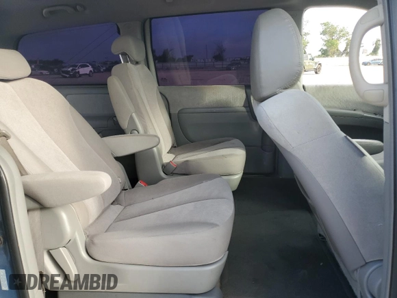 2006 Kia Sedona LX with VIN KNDMB233866043536, listed as a Copart auction lot 74876814 with 193,513 mi miles and Salvage Title. Bid and sale history available at carsss.com. Image 11.