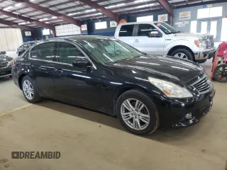 2011 Infiniti G25 x z VIN JN1DV6ARXBM650178, wystawiony jako Copart lot #60138465 z przebiegiem 237 303 mil mil oraz Szkoda całkowita • Salvage title. Historia ofert i sprzedaży dostępna na DreamBid. Obrazek 4.