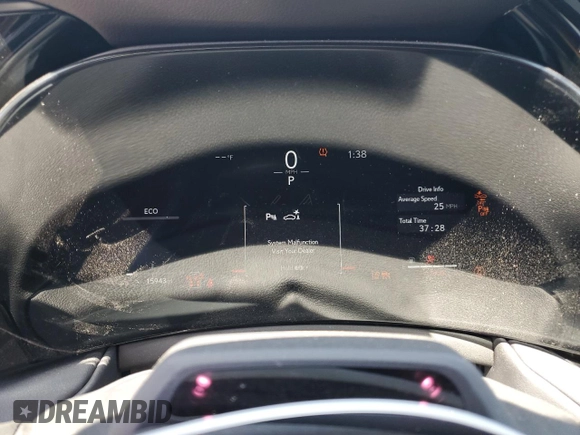 2024 Lexus TX 350 with VIN 5TDAAAB69RS014336, listed as a Copart auction lot 62881705 with 15,943 mi miles and Salvage title. Bid and sale history available at DreamBid. Image 9.