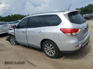 2015 Nissan Pathfinder SV with VIN 5N1AR2MN4FC648844, listed as a Copart auction lot 59696965 with 118,238 mi miles and Salvage title. Bid and sale history available at DreamBid. Image 2.