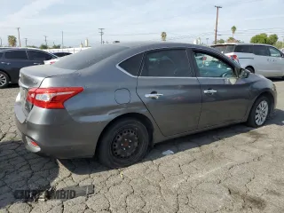 2017 Nissan Sentra SV with VIN 3N1AB7AP3HL669870, listed as a Copart auction lot 54738085 with 147,593 mi miles and Clean Title. Bid and sale history available at carsss.com. Image 3.