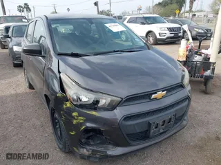 2016 Chevrolet Spark LS with VIN KL8CB6SAXGC579158, listed as a IAAI auction lot 41719883 with 47,863 mi miles. Bid and sale history available at carsss.com. Image 1.