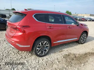 2023 Hyundai Santa Fe Calligraphy with VIN 5NMS5DAL1PH492414, listed as a Copart auction lot 64307095 with 62,011 mi miles and Non repairable. Bid and sale history available at DreamBid. Image 3.