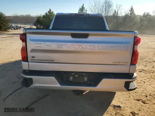 2021 Chevrolet Silverado 1500 Custom with VIN 1GCPYBEK8MZ119462, listed as a Copart auction lot 41653815 with 62,724 mi miles and Salvage Title. Bid and sale history available at carsss.com. Image 6.