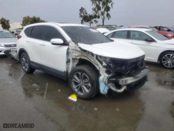 2020 Honda CR-V EX with VIN 5J6RW1H50LA017126, listed as a Copart auction lot 43458385 with 270,551 mi miles and Salvage Title. Bid and sale history available at carsss.com. Image 4.