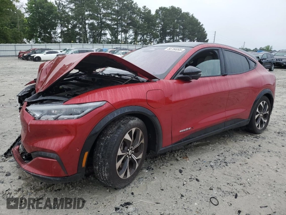 2021 Ford Mustang Mach-E Premium с VIN 3FMTK3R77MMA07017, выставлен на аукционе Copart как лот 58750095 с пробегом 70 327 миль миль и Списание • Salvage title. История ставок и продаж доступна на DreamBid. Изображение 1.