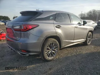 2022 Lexus RX 350 F Sport with VIN 2T2SZMDA3NC318017, listed as a Copart auction lot 86857654 with 54,131 mi miles and Salvage title. Bid and sale history available at DreamBid. Image 3.