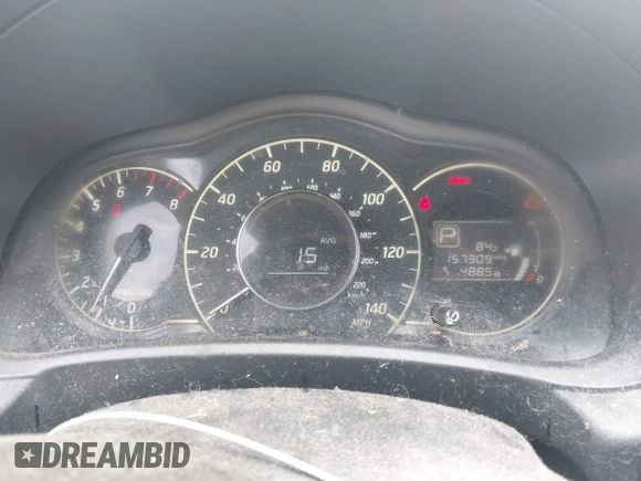 2015 Nissan Note SV with VIN 3N1CE2CP5FL377635, listed as a IAAI auction lot 42449429 with 157,309 mi miles and . Bid and sale history available at DreamBid. Image 7.